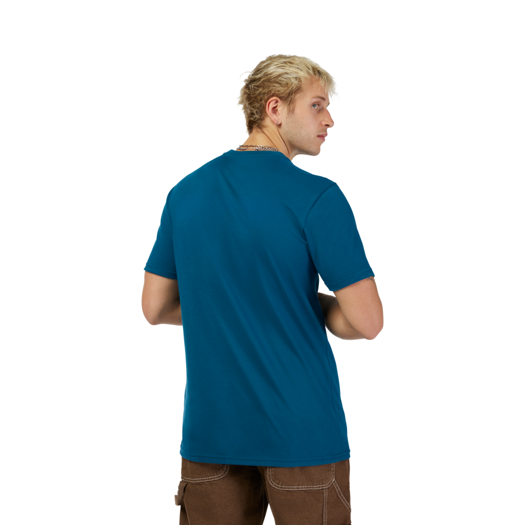 Fox Racing Winged SS Prem Tee in BLAU