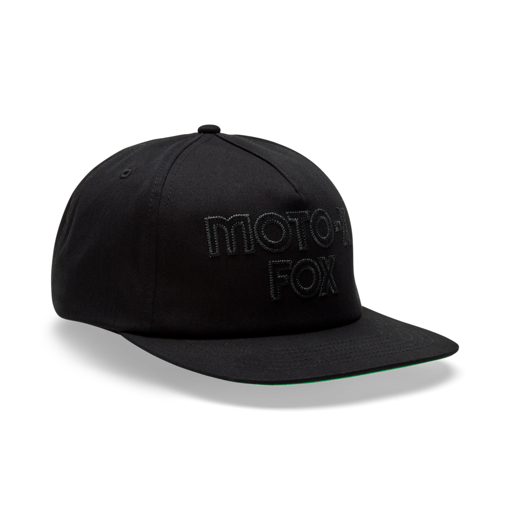 Fox Racing Moto-X Adjustable Cap in SCHWARZ