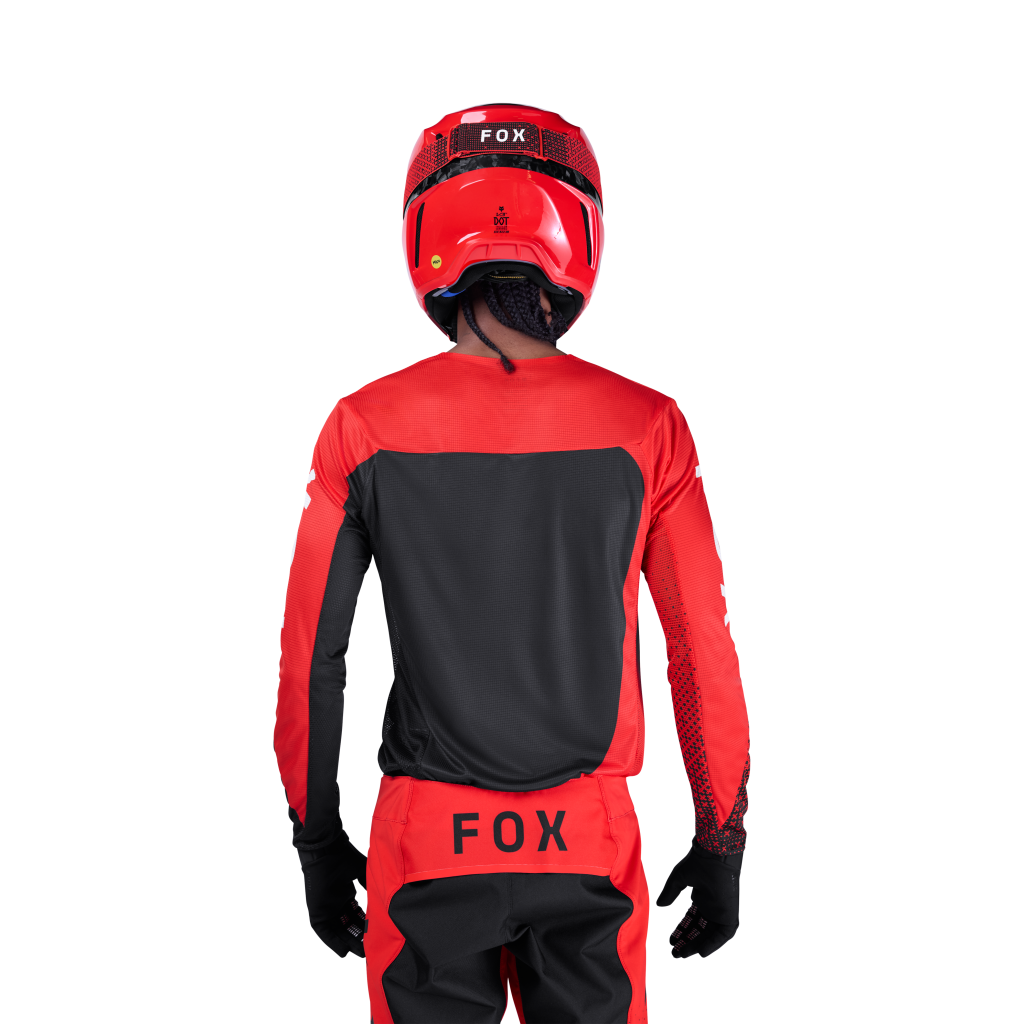 Fox Racing Flexair Fracture Motocrosstrikot in ROT