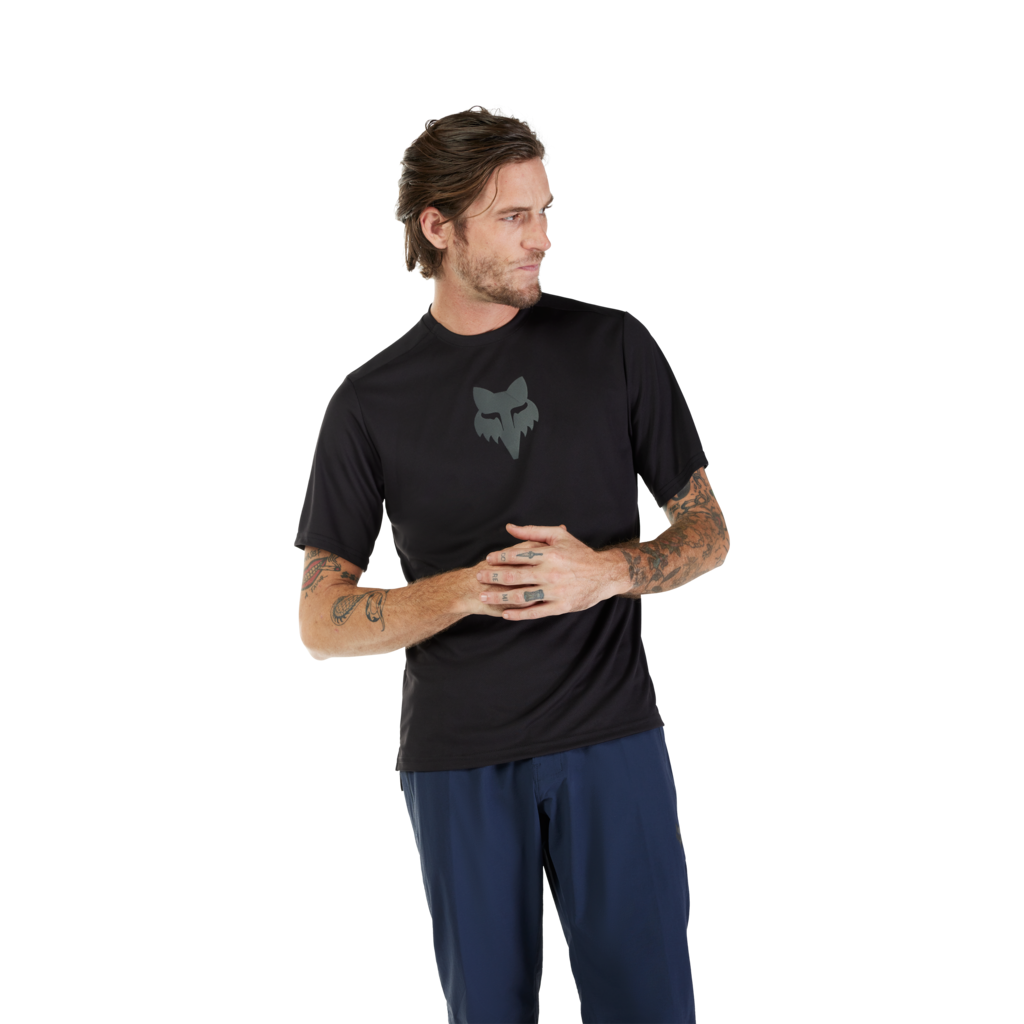 Fox Racing Ranger SS Fox Head Trikot kurzarm in SCHWARZ