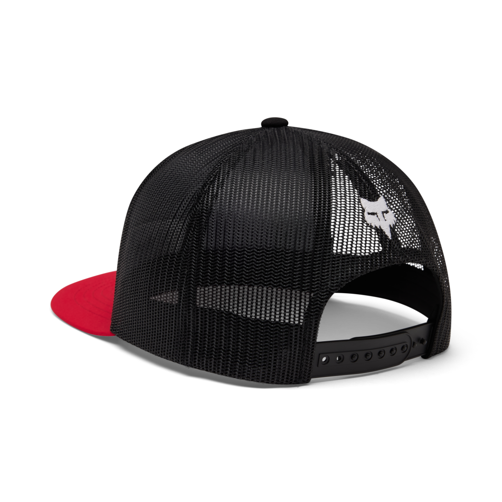 Fox Racing Image Print Snapback Trucker in SCHWARZ