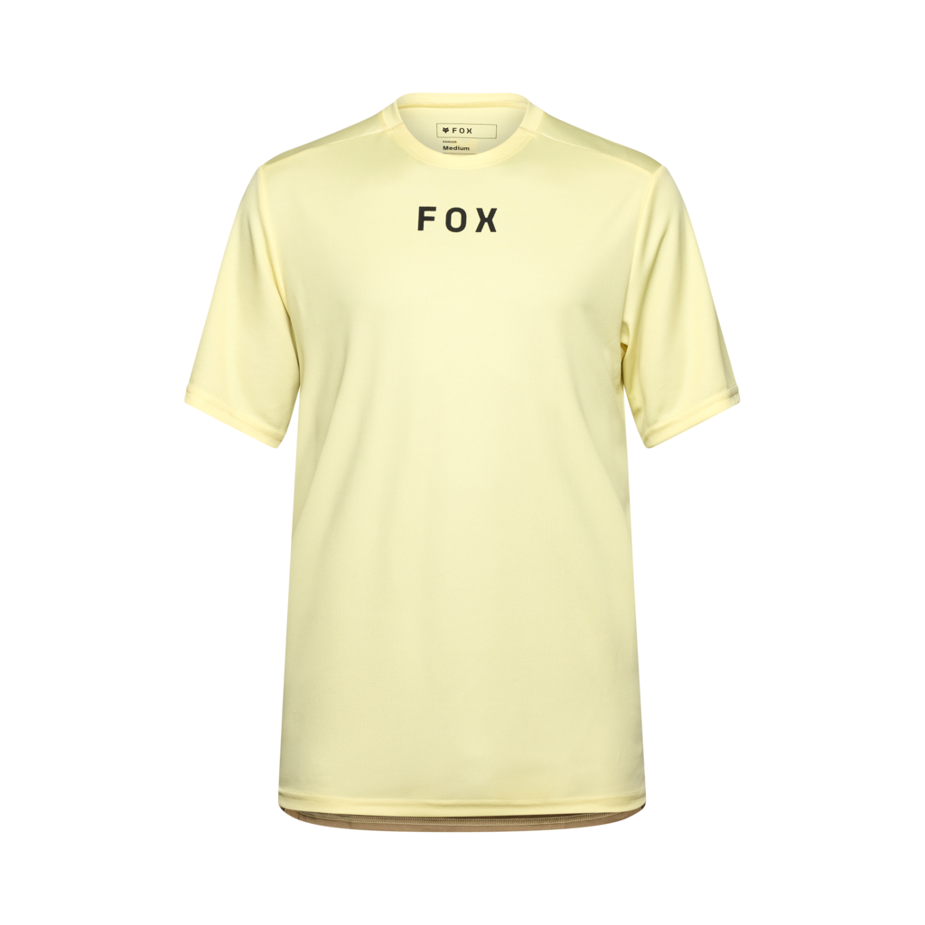 Fox Racing Ranger SS Wordmark Trikot kurzarm in GELB