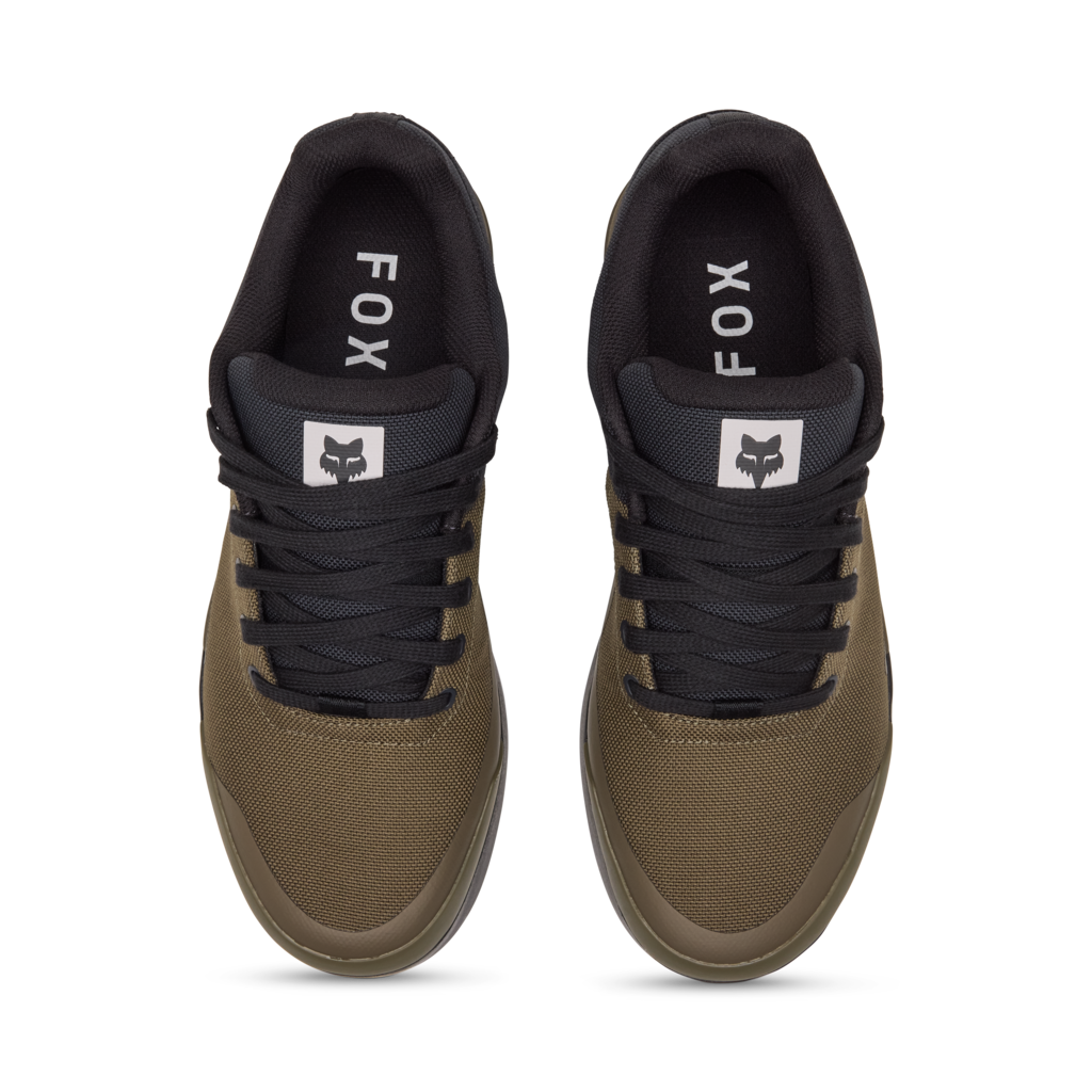 Fox Racing Union Canvas Flat Shoe in GRÜN
