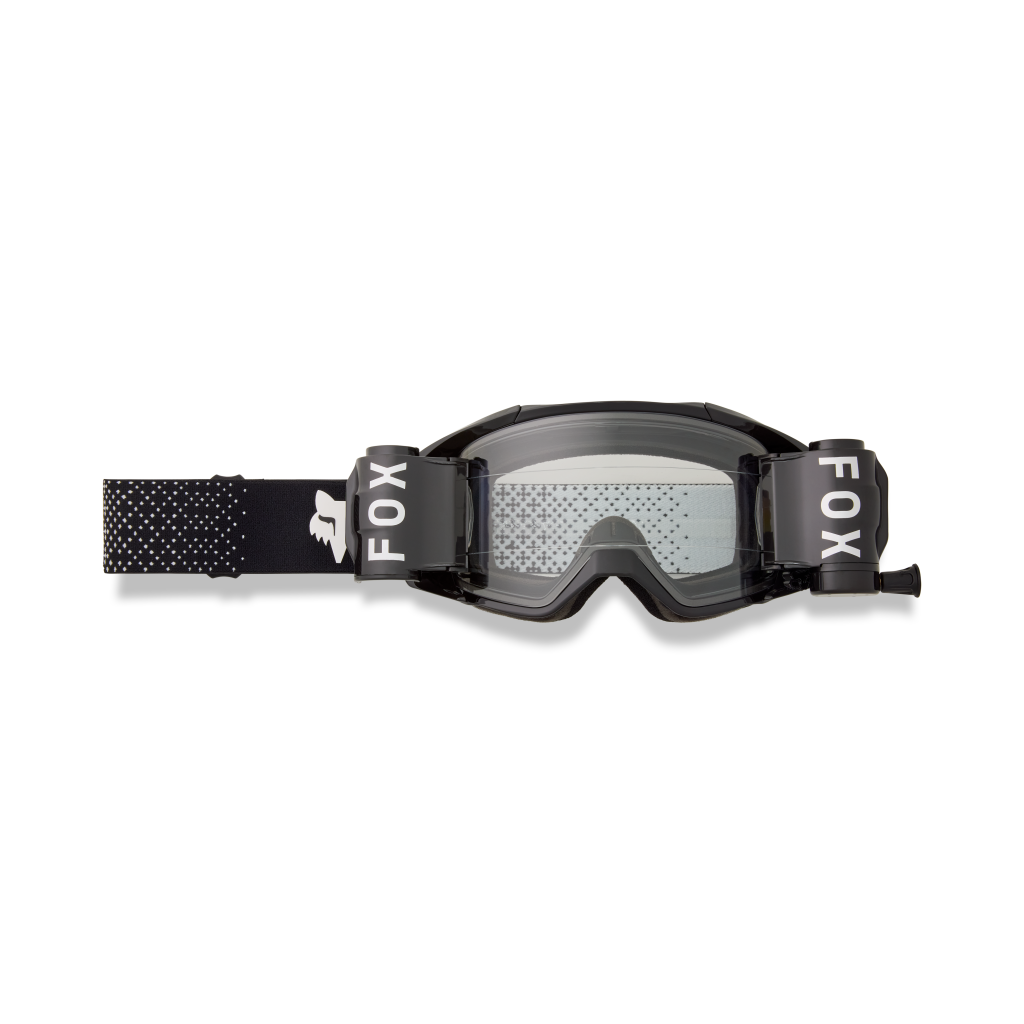 Fox Racing Vue Roll Off Motorradbrille in SCHWARZ
