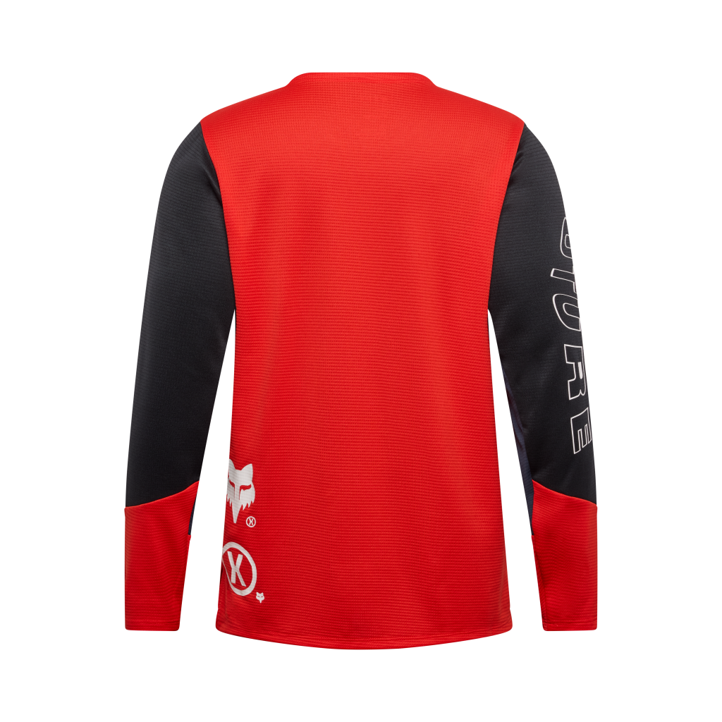 Fox Racing Yth Defend LS Elevated Trikot langarm in ROT