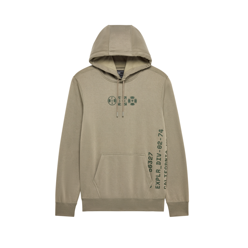 Fox Racing Vision Tech Fleece in GRAU