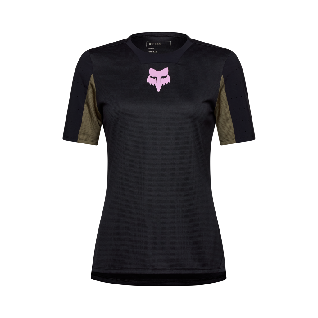 Fox Racing W Defend SS Park Trikot kurzarm in SCHWARZ