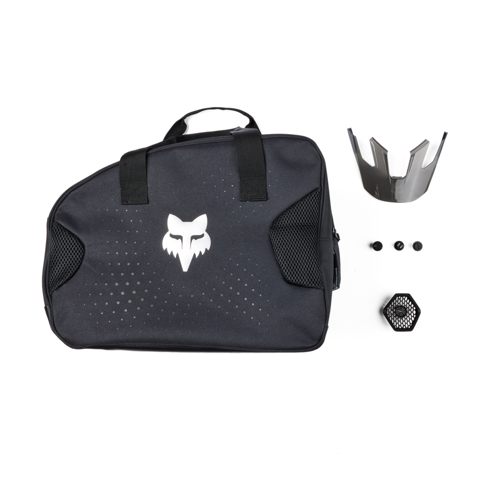 Fox Racing Yth V3 Solid Helmet in SCHWARZ