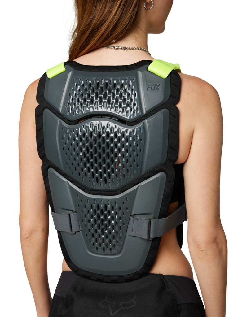 Fox Racing Raceframe Impact CE Protektorenweste in GRAU