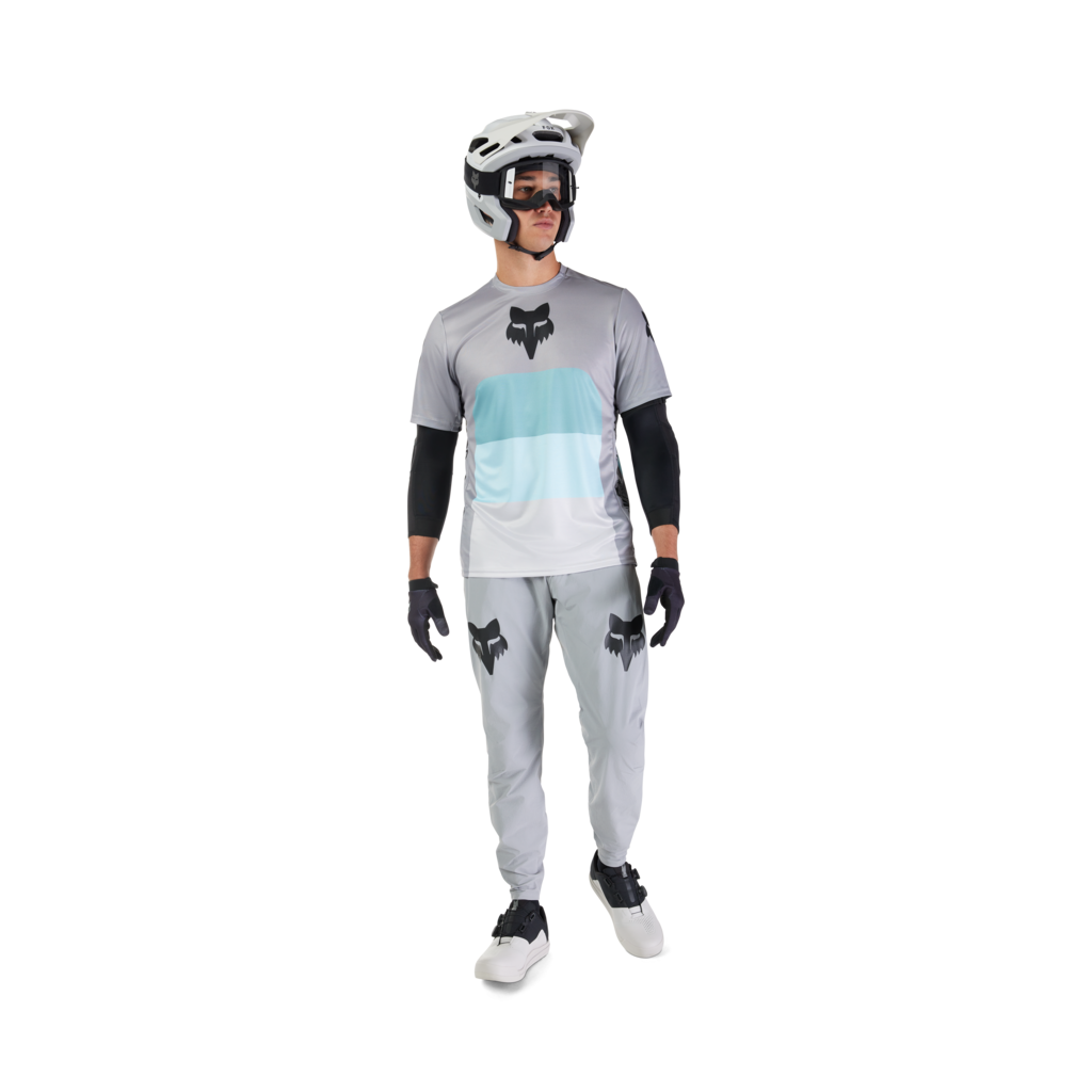 Fox Racing Ranger SS Grid Trikot kurzarm in GRAU