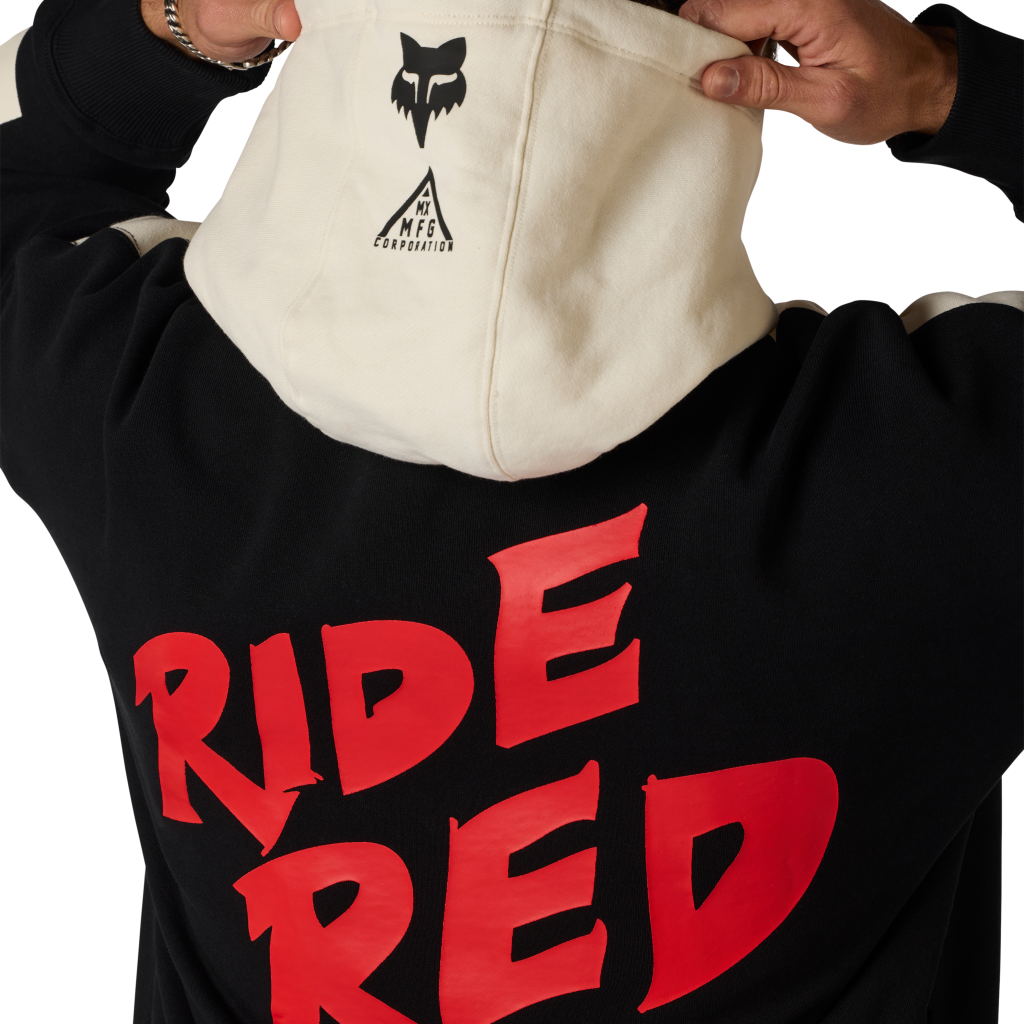 Fox Racing Honda Blocked Flc Po in SCHWARZ