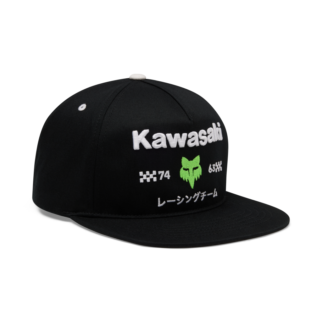 Fox Racing Kawi Snapback Hat in SCHWARZ