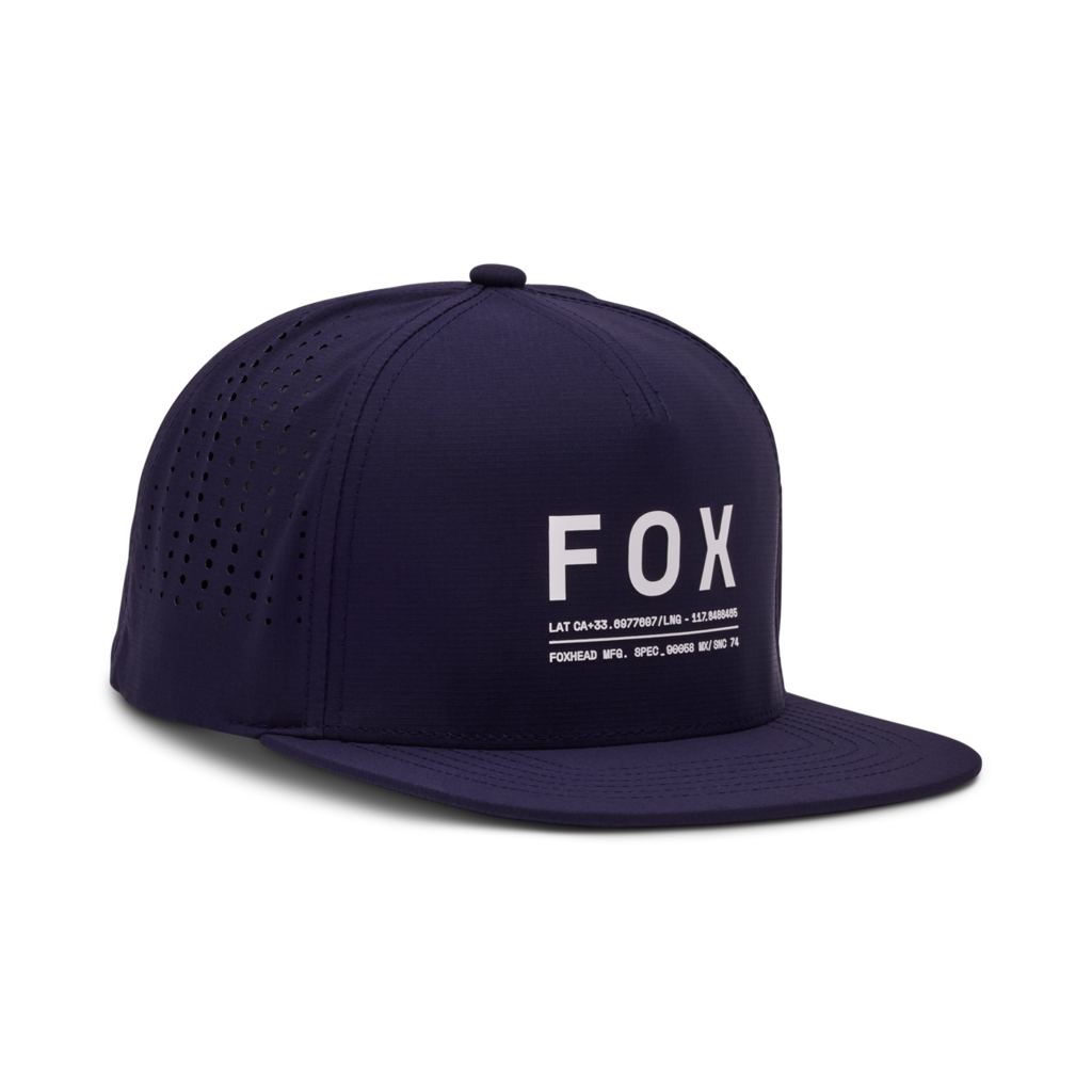 Fox Racing Non Stop Tech Snapback Cap in BLAU