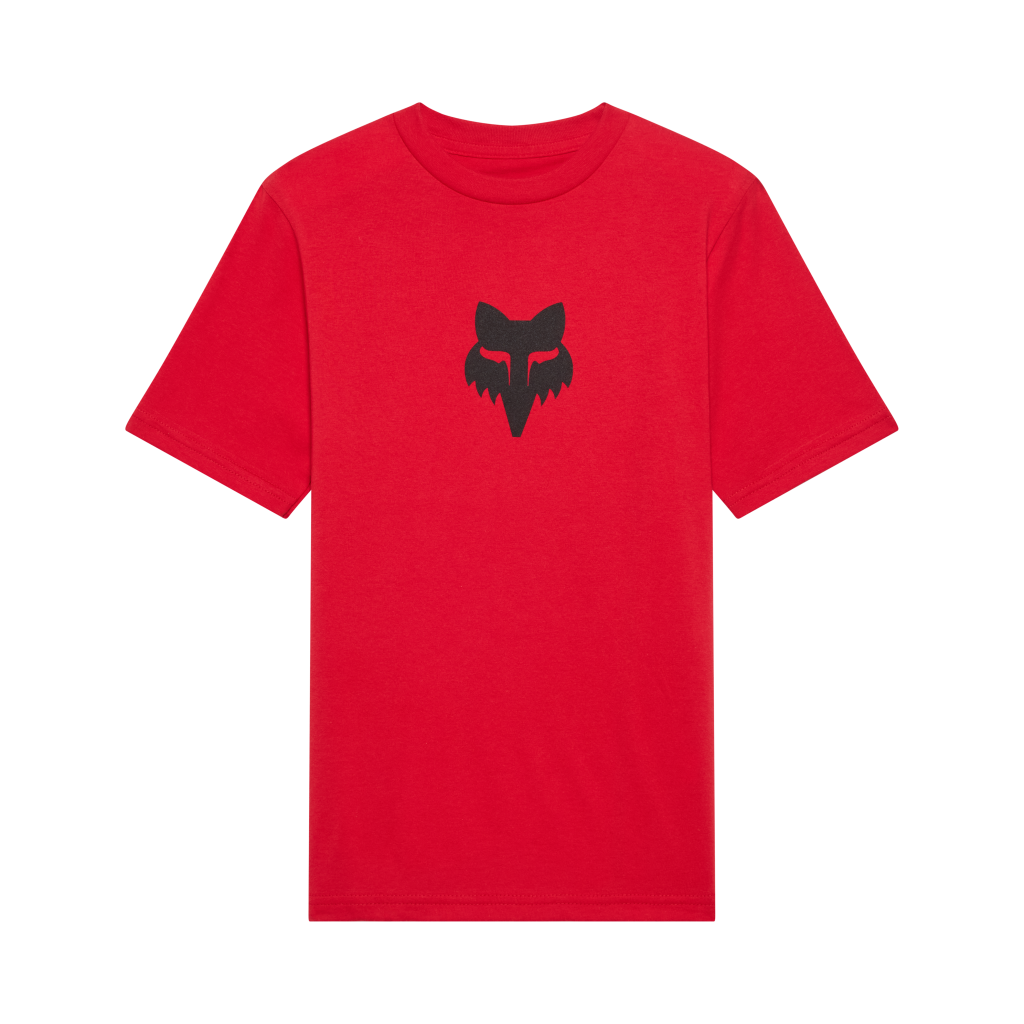 Fox Racing Yth Fox Head Ss Tee in ROT