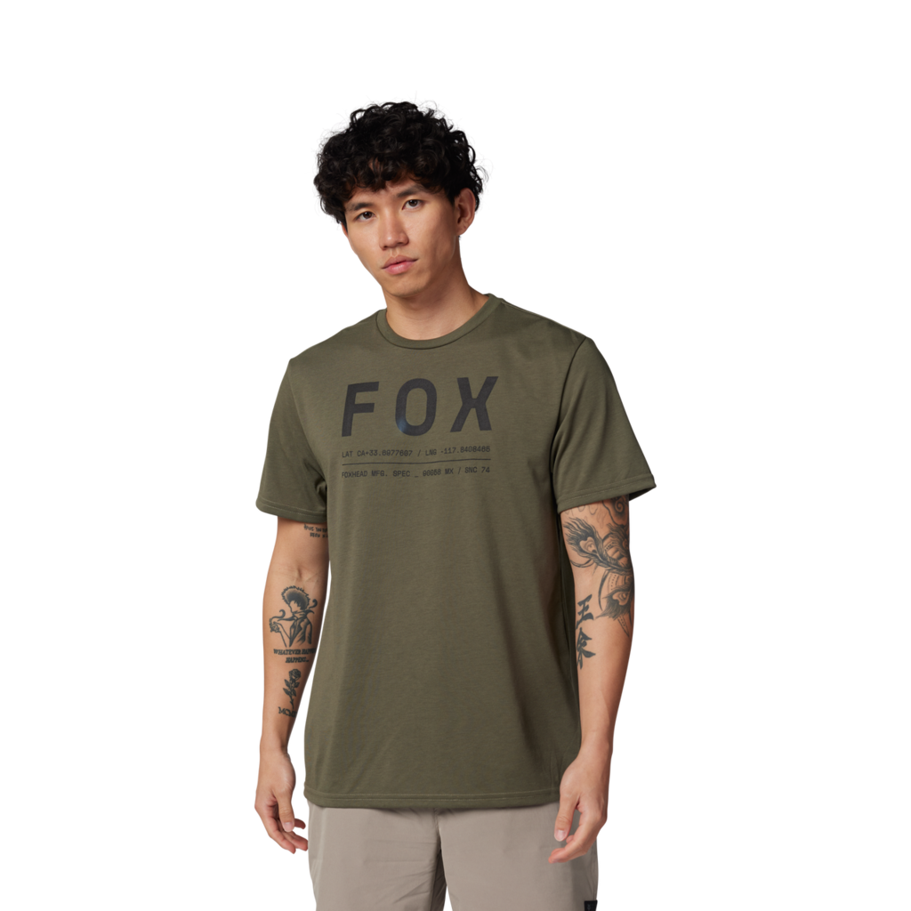 Fox Racing Non Stop SS Tech Tee in GRÜN