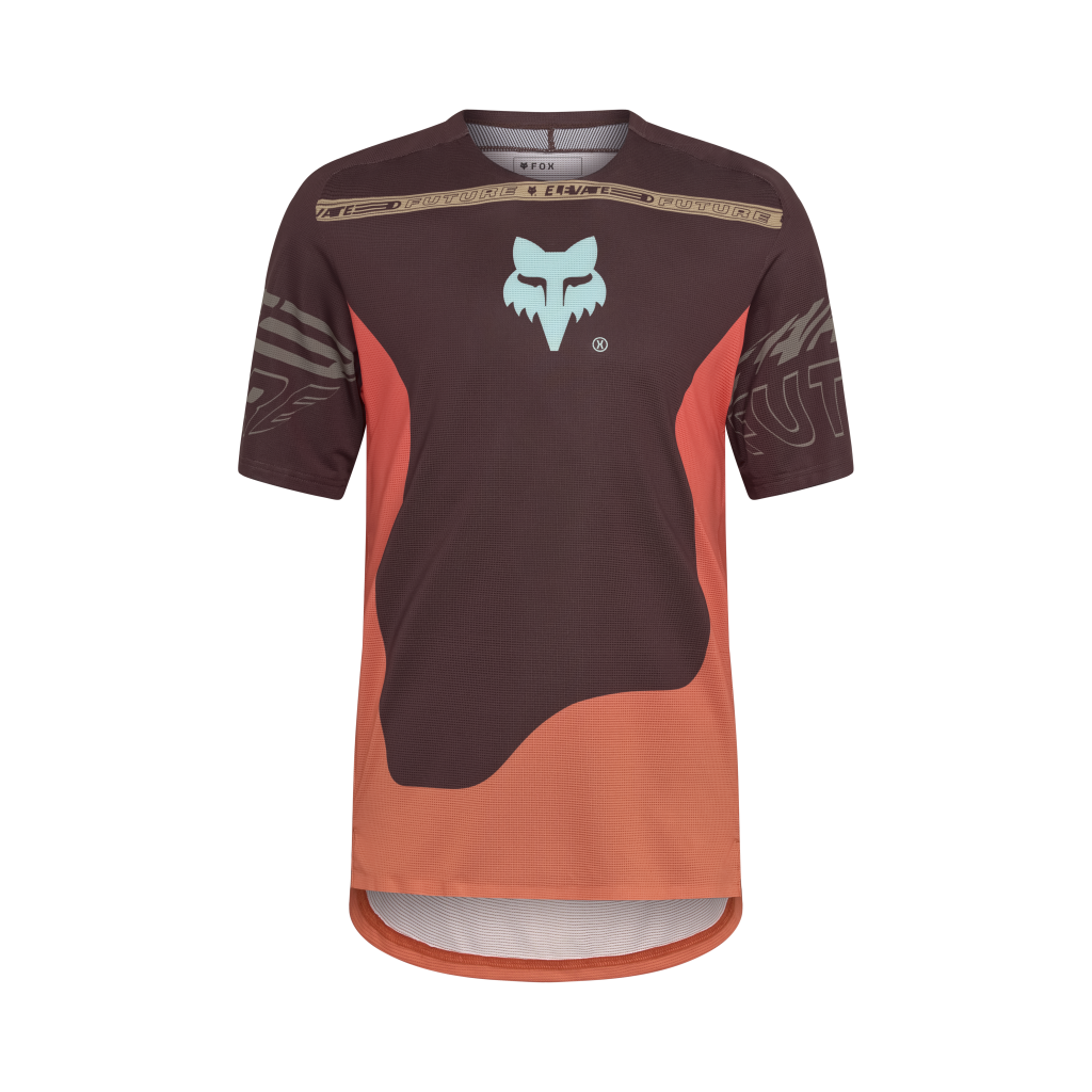 Fox Racing Flexair SS Elevated Trikot kurzarm in BRAUN