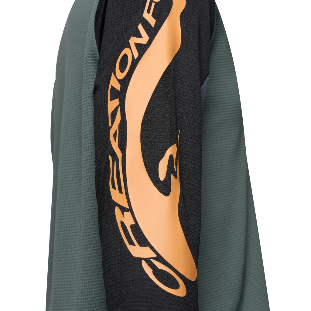 Fox Racing Yth Defend LS  Creation Trikot langarm in GRÜN