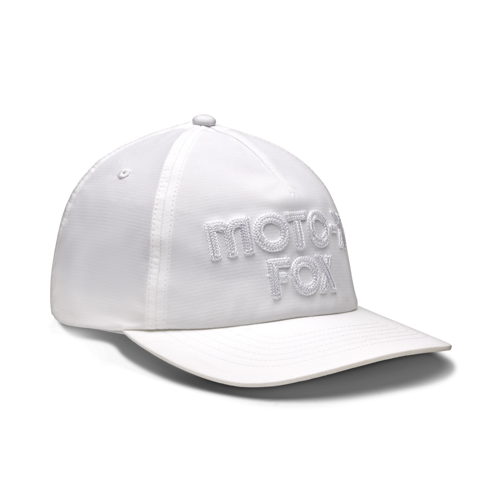 Fox Racing W Moto-X Adjustable Cap in WEISS
