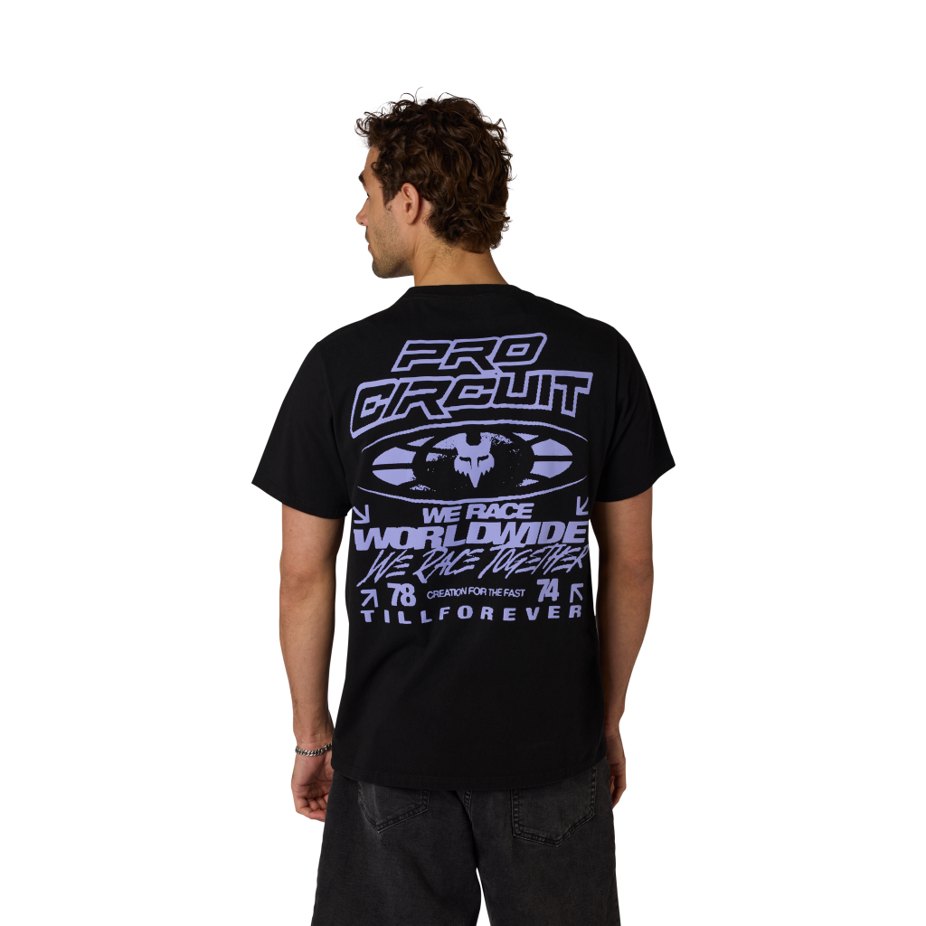 Fox Racing Pro Circuit 195 Original Ss Tee in SCHWARZ