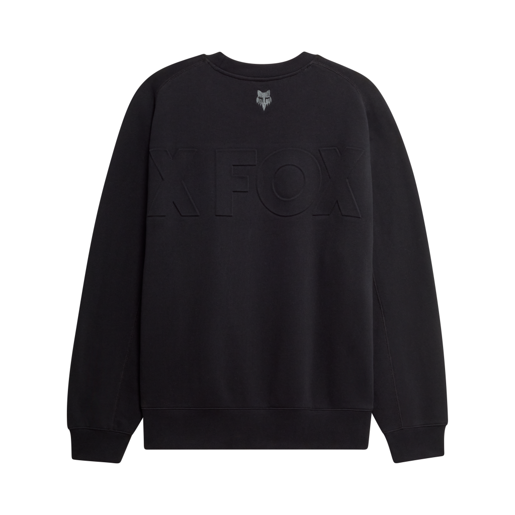Fox Racing Moto-X Oversized Fleece Crew in SCHWARZ