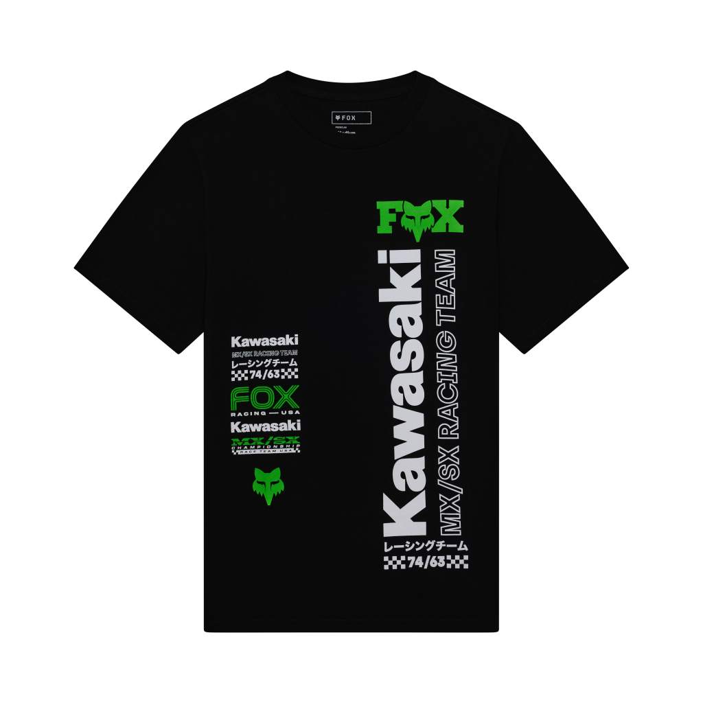 Fox Racing Kawi 195 Original Ss Tee in SCHWARZ