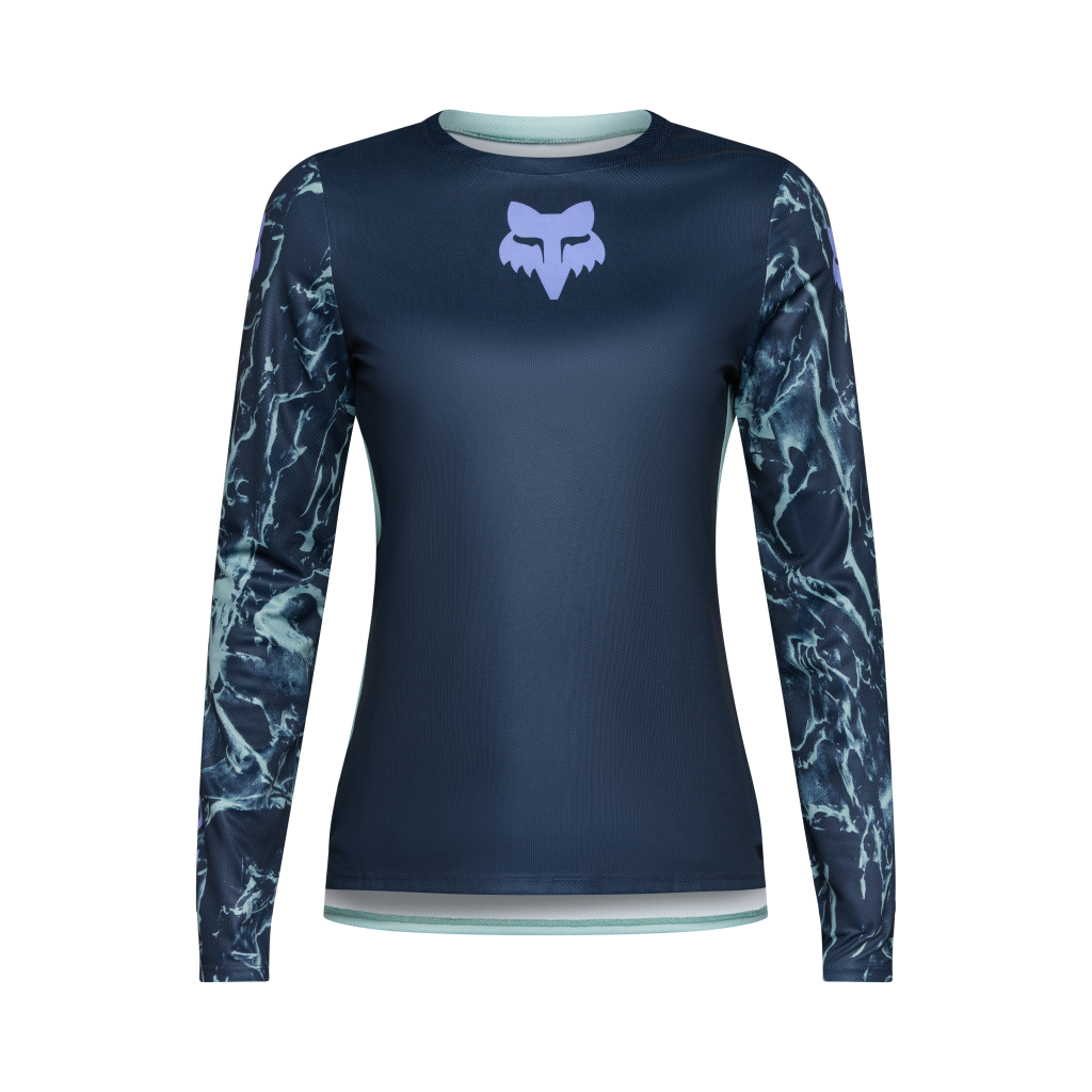 Fox Racing W Ranger LS  Image Print Trikot langarm in BLAU