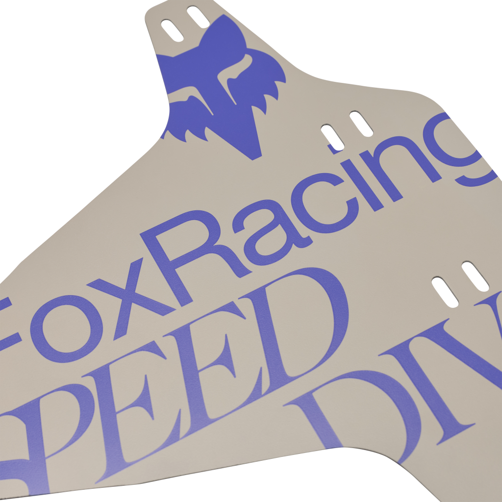 Fox Racing Mud Guard in WEISS