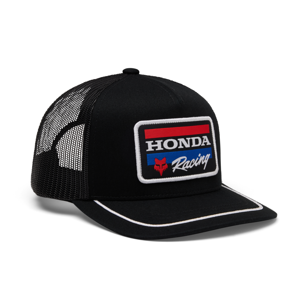 Fox Racing Yth Honda Snapback Hat in SCHWARZ