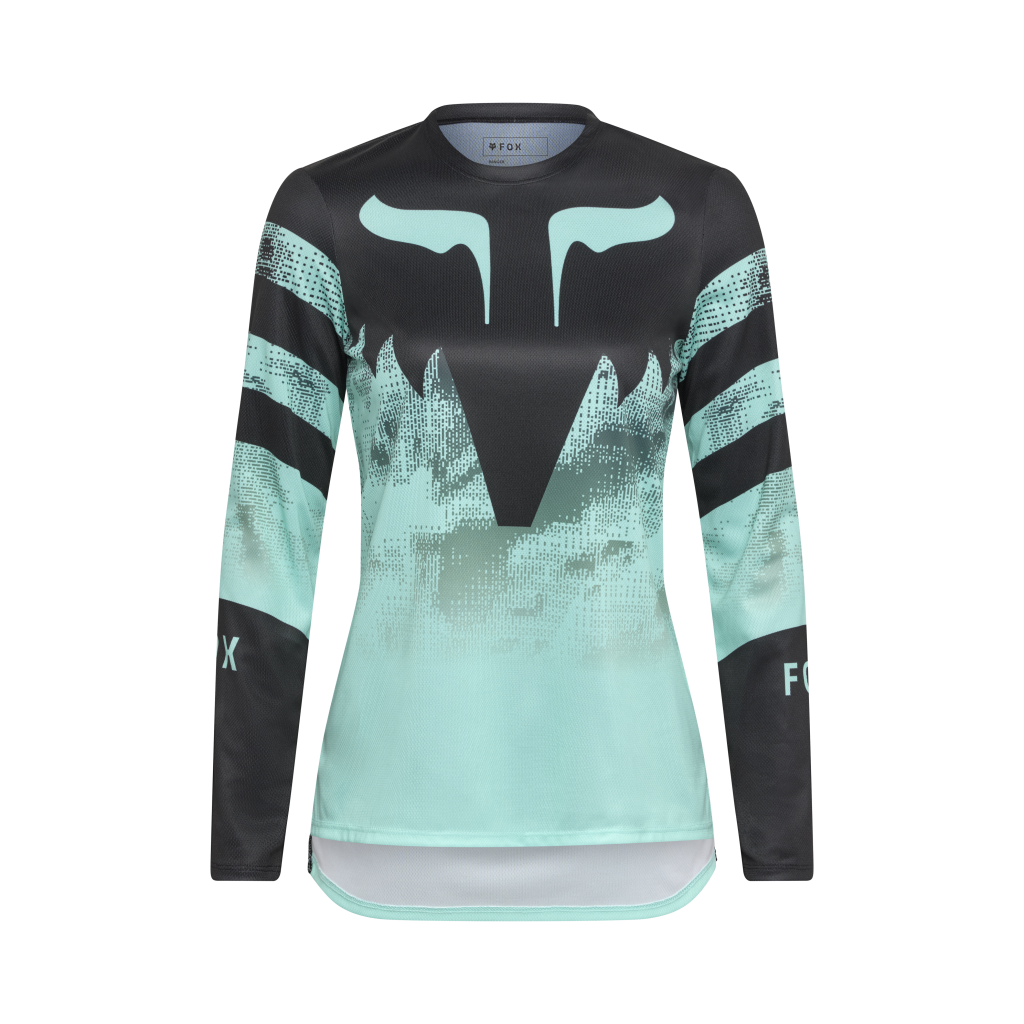 Fox Racing W Ranger LS Kairos Trikot langarm in BLAU