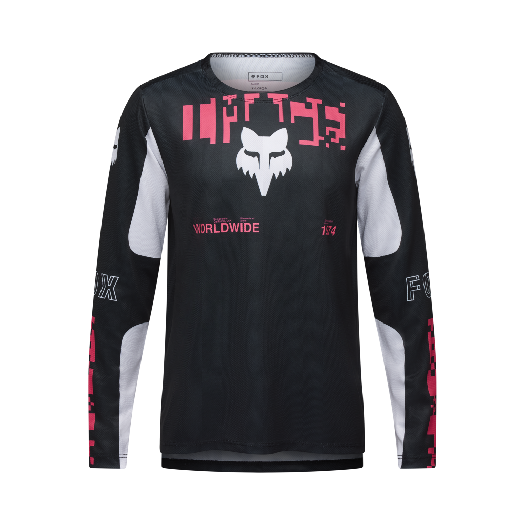 Fox Racing Yth Ranger LS Digi Image Trikot langarm in SCHWARZ