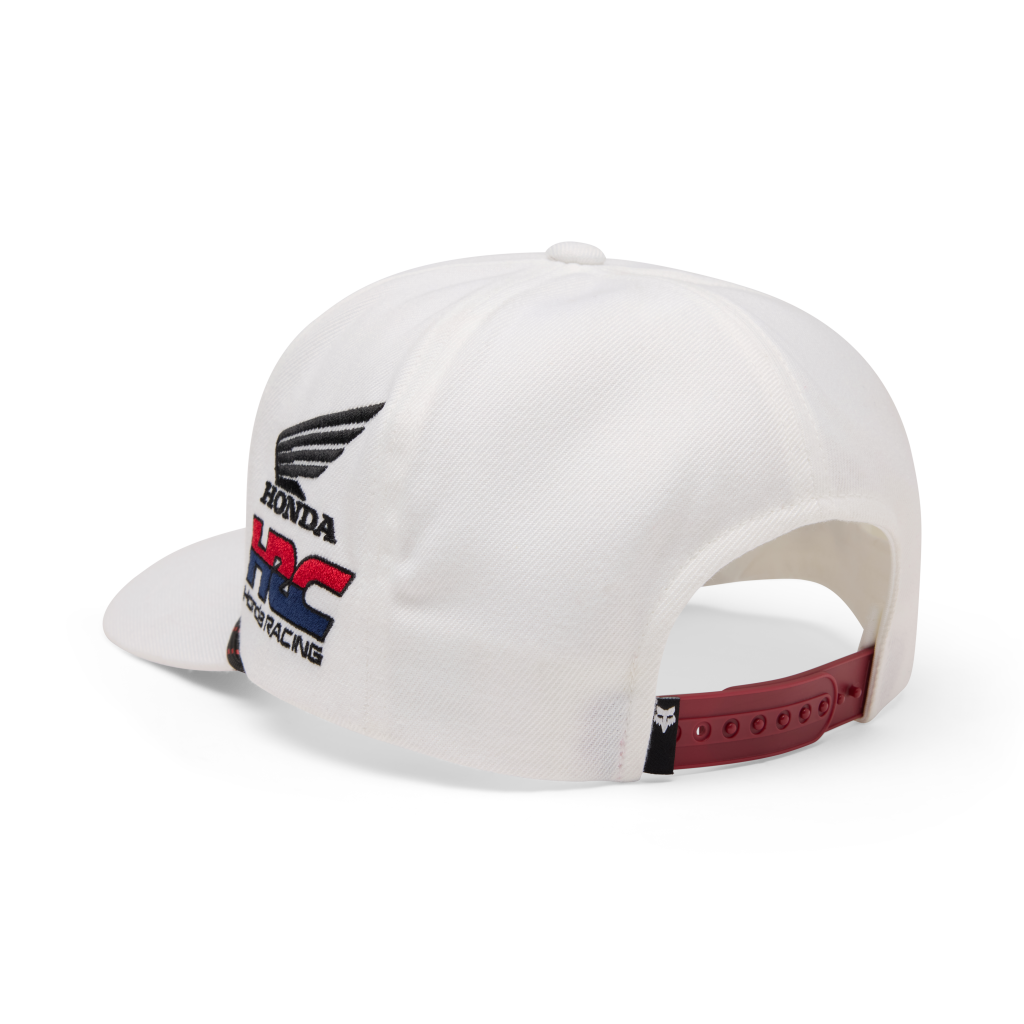Fox Racing Honda Snapback Hat in WEISS