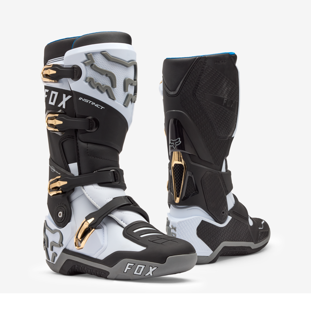 Fox Racing Instinct Motocrossstiefel in WEISS