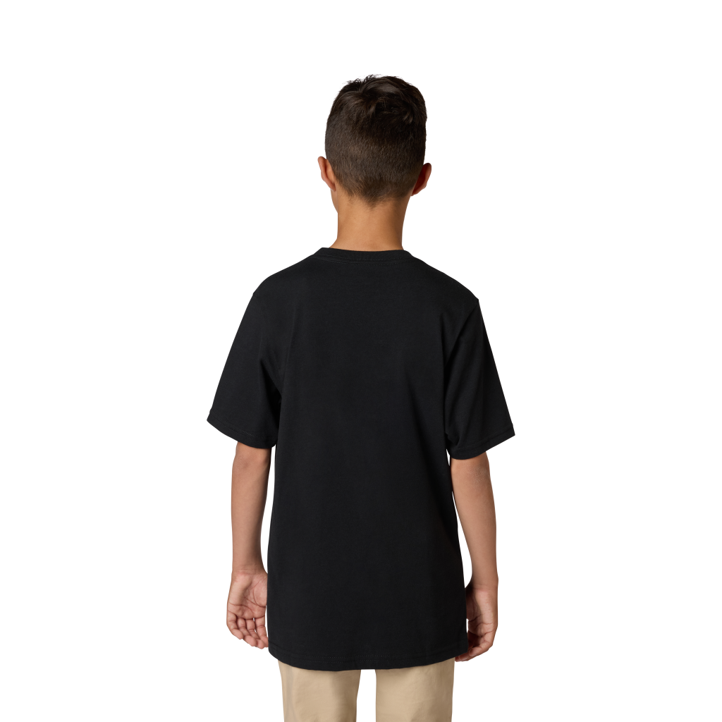 Fox Racing Yth Badge Ss Tee in SCHWARZ