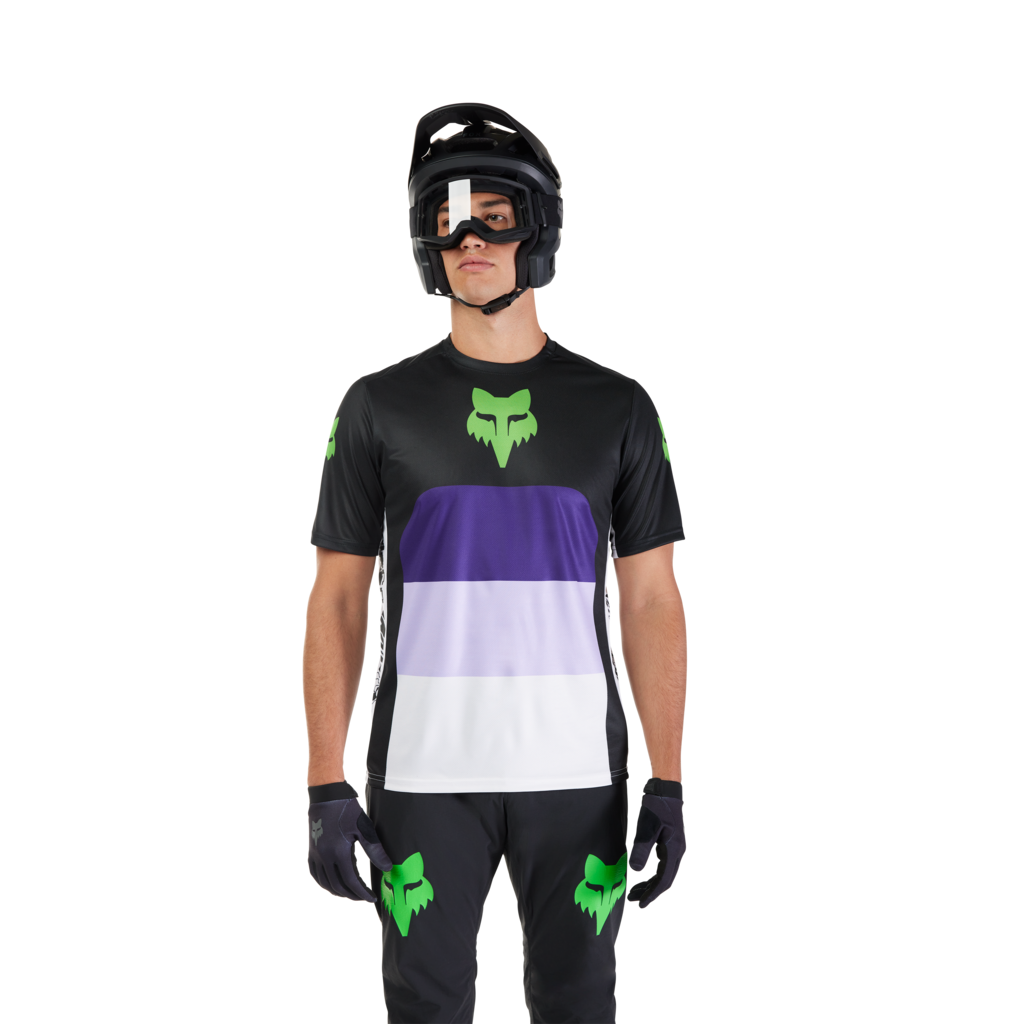 Fox Racing Ranger SS Grid Trikot kurzarm in SCHWARZ