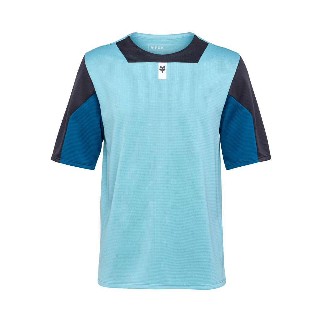 Fox Racing Yth Defend SS Trikot kurzarm in BLAU
