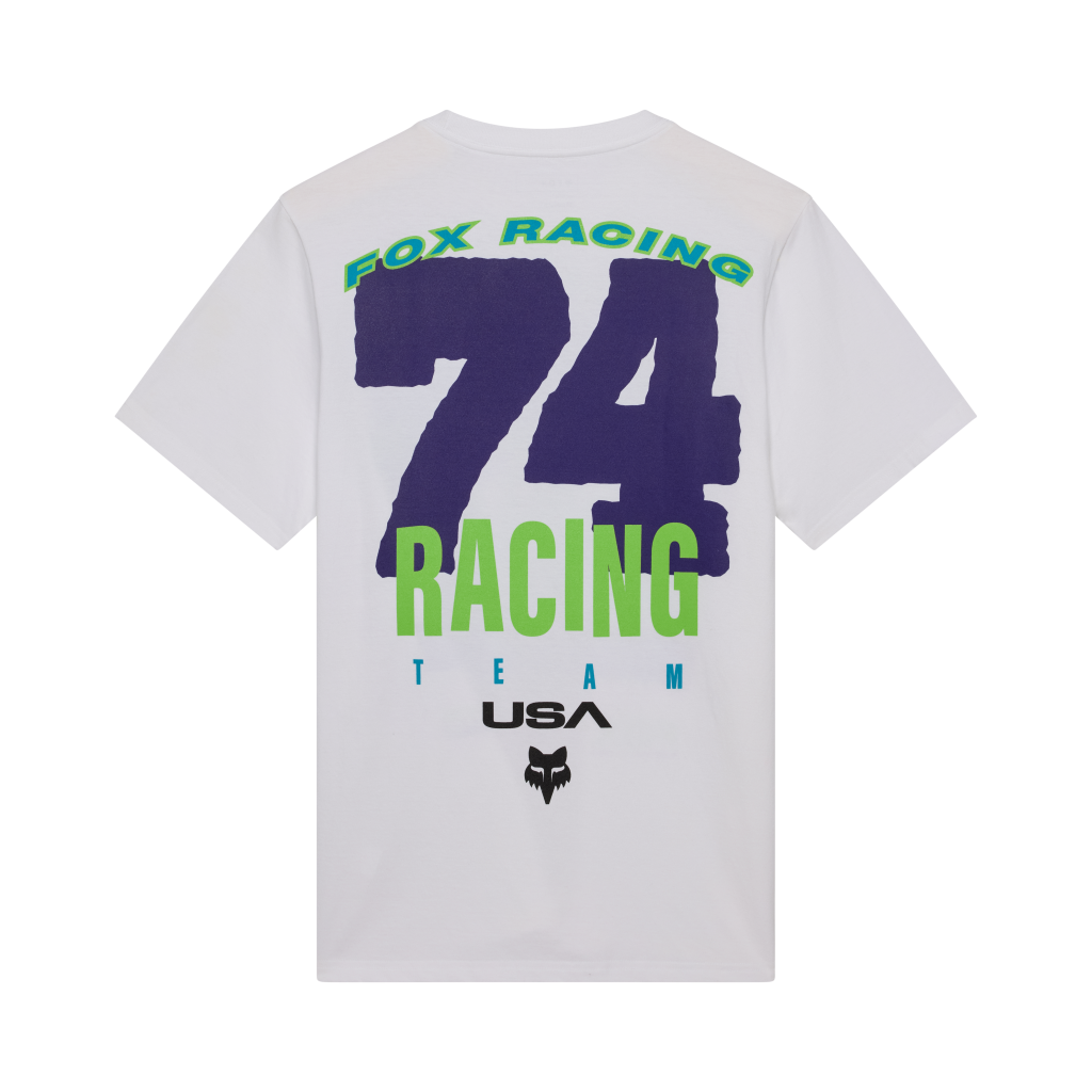 Fox Racing Hardcore 195 Original Ss Tee in WEISS