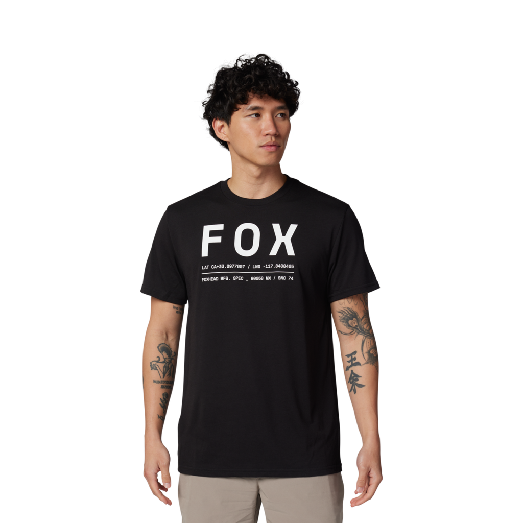 Fox Racing Non Stop SS Tech Tee in SCHWARZ