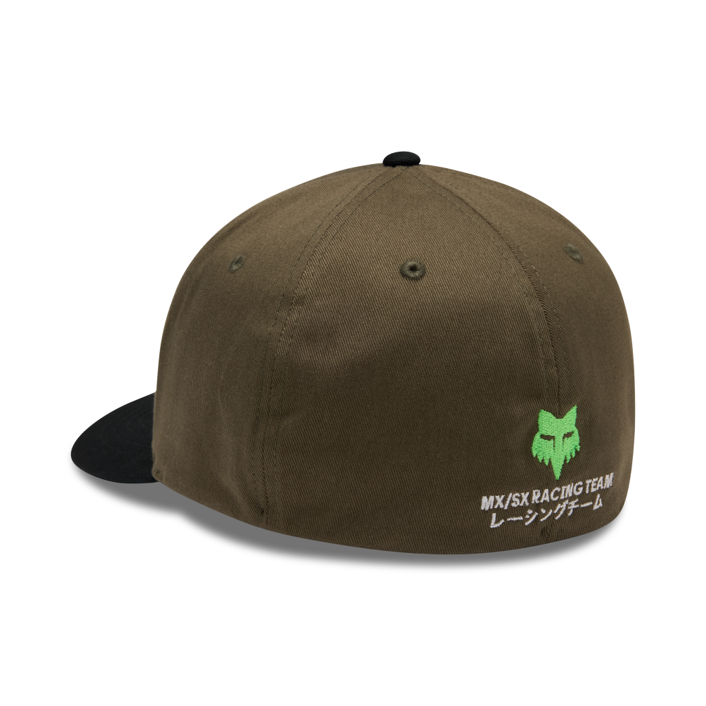 Fox Racing Kawi Flexfit Hat in GRÜN