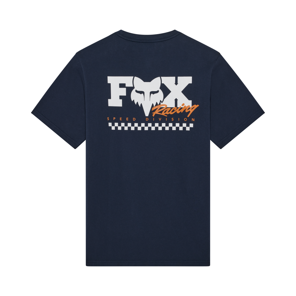 Fox Racing Checker 195 Original Ss Tee in BLAU