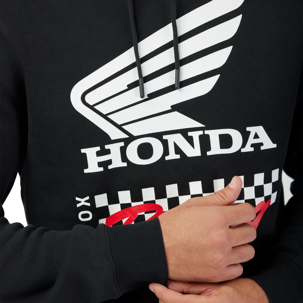 Fox Racing Honda Fleece in SCHWARZ