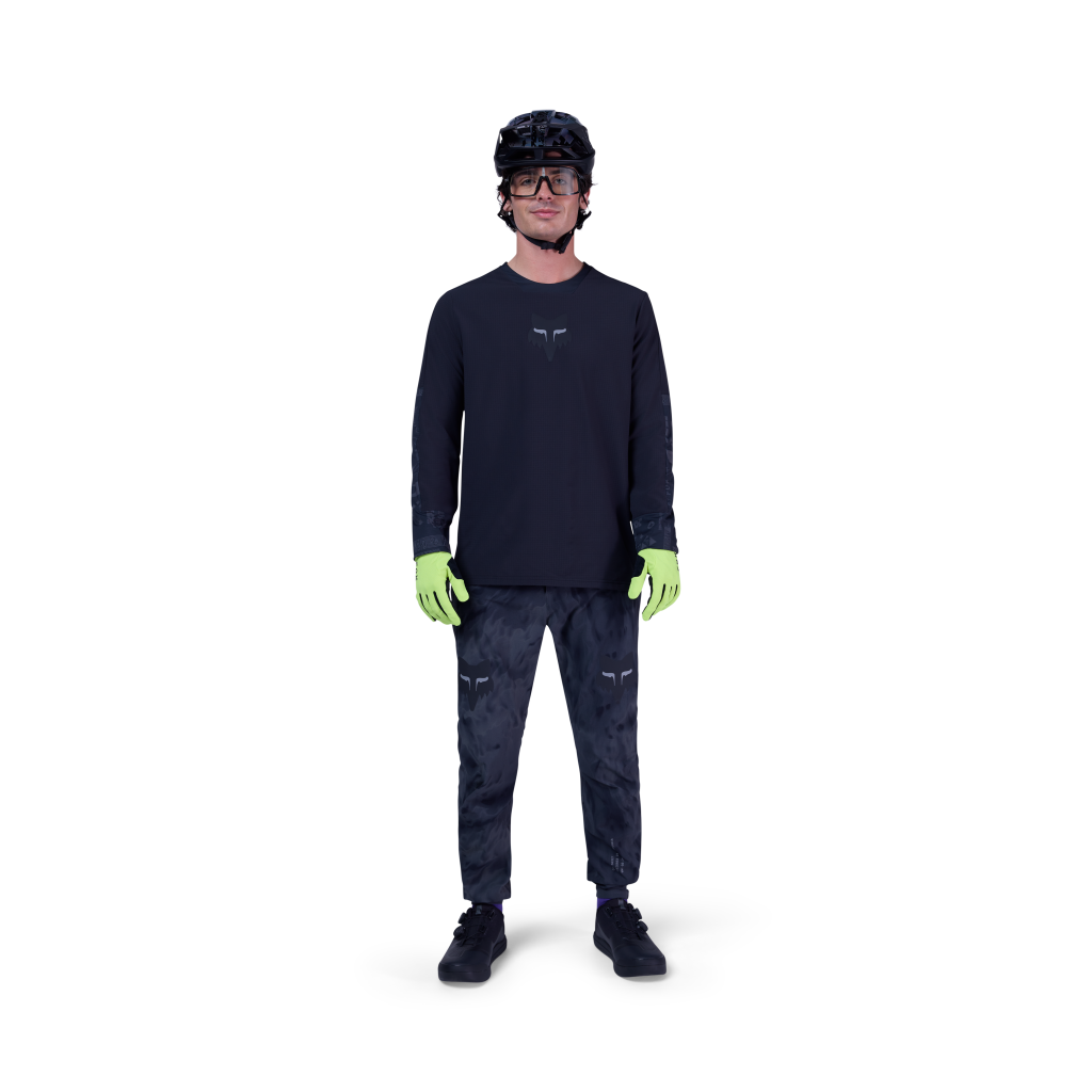 Fox Racing Defend LS Thermal Lunar SE Trikot langarm in SCHWARZ