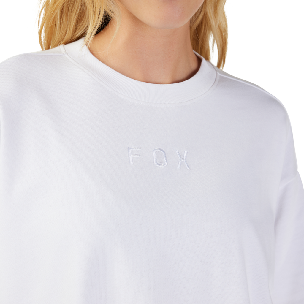 Fox Racing W Wordmark Os SS Tee in WEISS