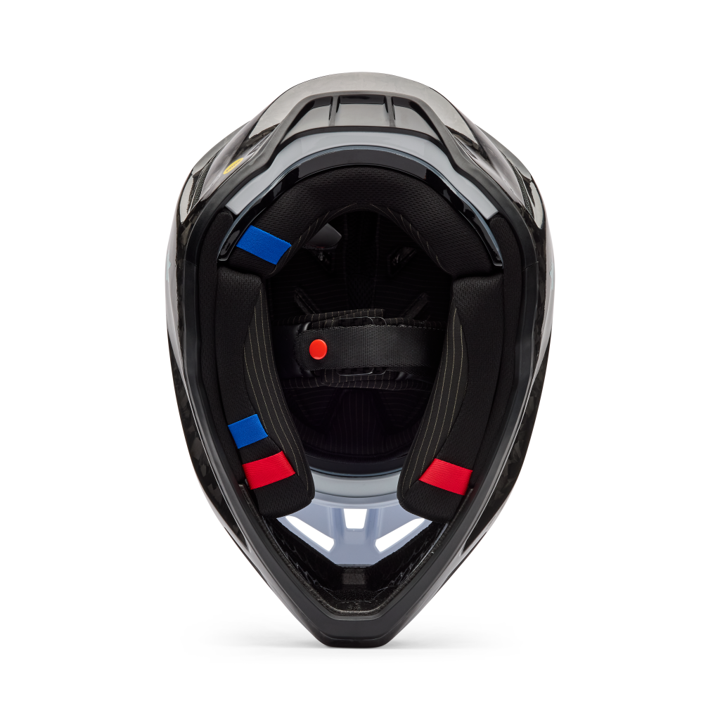 Fox Racing V3 RS Ghost Motocross Helm in WEISS