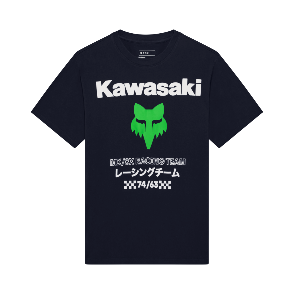 Fox Racing Kawi Midweight Ss Tee in BLAU