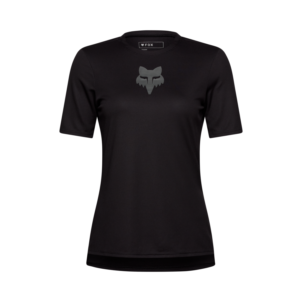 Fox Racing W Ranger SS Fox Head Trikot kurzarm in SCHWARZ