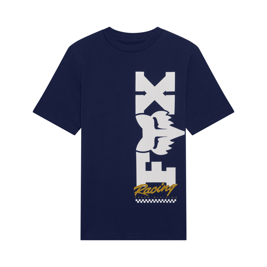 Fox Racing Yth Checker Ss Tee in BLAU