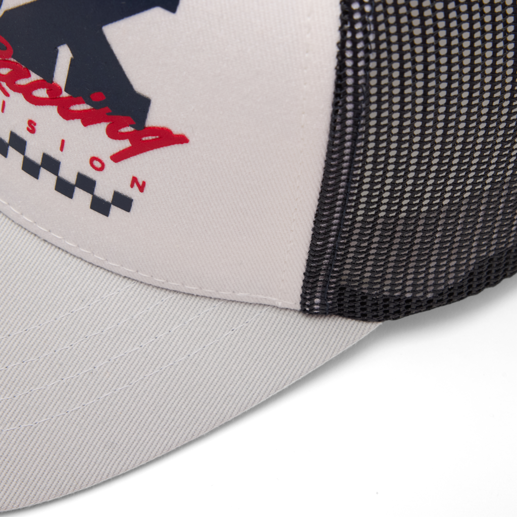Fox Racing Yth Checker Mesh Trucker Hat in WEISS