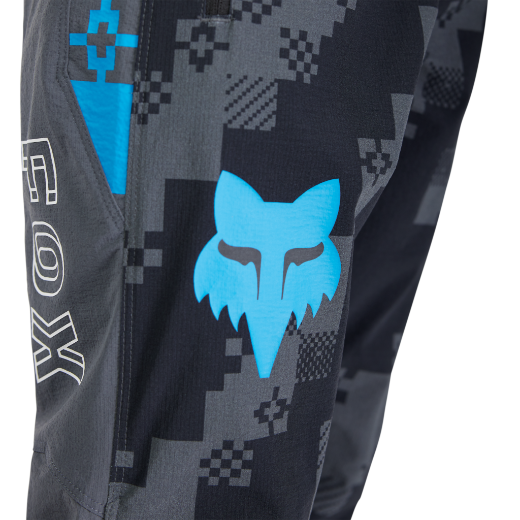 Fox Racing Yth Ranger Pant Digi Image Velohose in GRAU