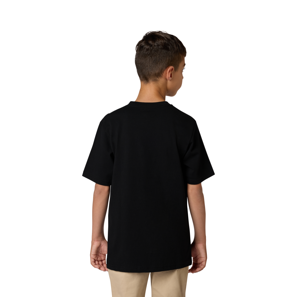 Fox Racing Yth Kawi Ss Tee in SCHWARZ
