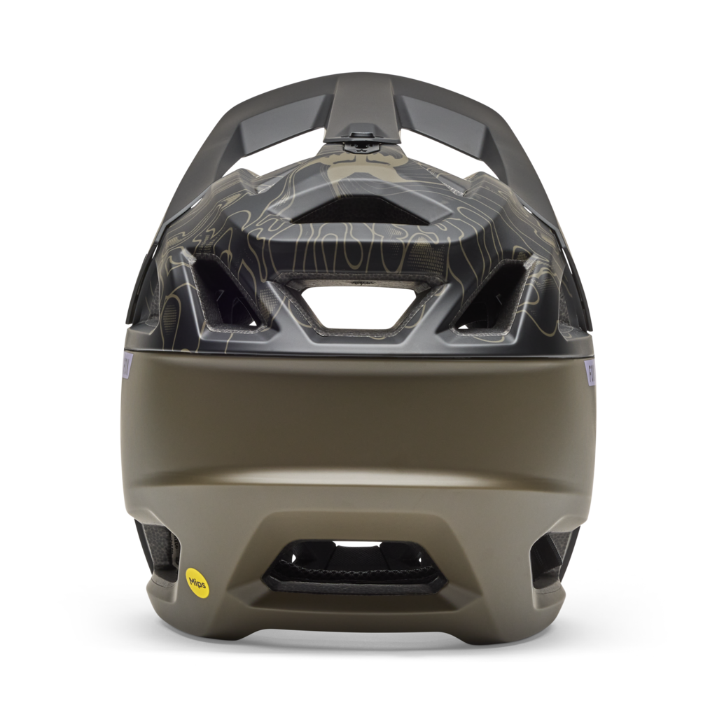 Fox Racing Proframe Vollvisier Helm in GRÜN